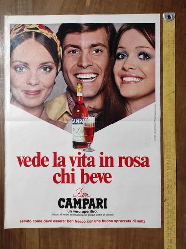 Pubblicità vintage anno 1970