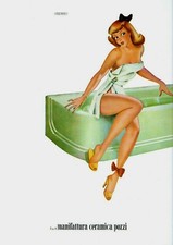 c5 Pubblicità Manifattura ceramica Pozzi anni '50 