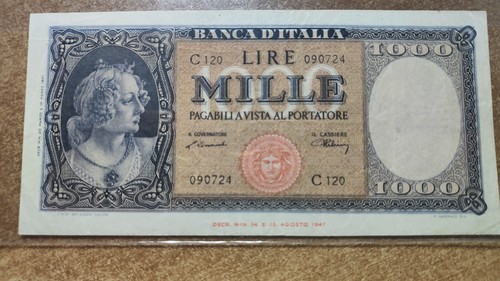 1000 lire medusa - medusa, come