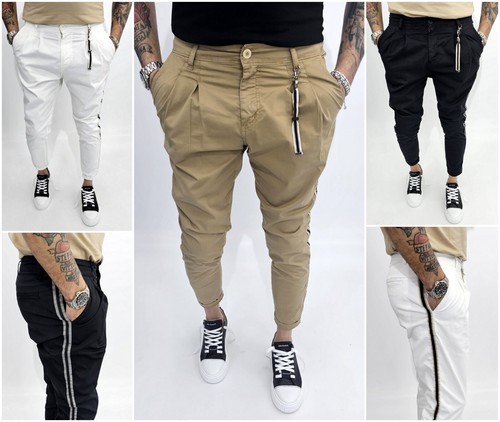 Pantalone uomo cotone - pantalone, elastico