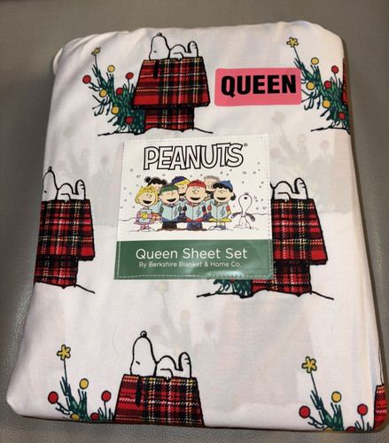 Set lenzuola regina peanuts - set,