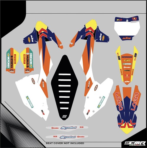 Kit grafiche adesive per ktm - kit,