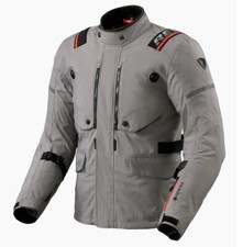 GIACCA JACKET MOTO REV'IT VERTICAL GTX LAMINATA GORE TEX GRIGIO SCURO TG XL
