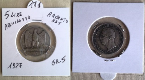 Lire argento 835 - 5, 835/