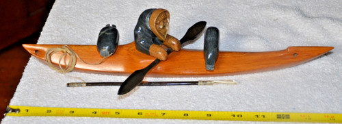 Kayak vintage alaska inuit - kayak, in