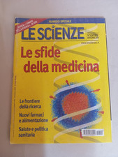 Rivista LE SCIENZE 399 SCIENTIFIC AMERICAN Vintage NOVEMBRE 2001 Sfide Medicina