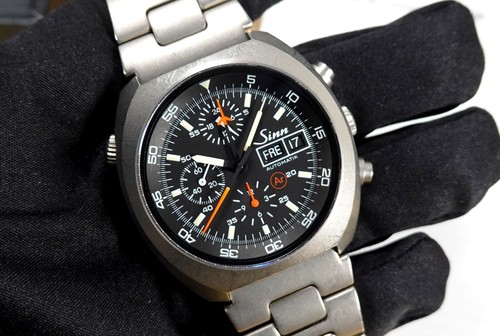 Sinn 43mm 142 d1 titan - 142, ar
