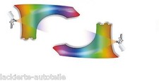2 parafanghi nel colore desiderato VERNICIATI adatti per Audi A4 B5 8D SET 94-01