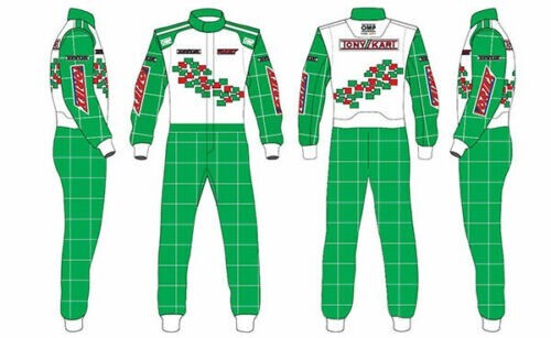 Tony kart embroidered - kart, go