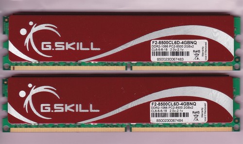 Kit memoria ram - gb, 2x2