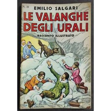 Le Valanghe degli Urali - E. Salgari - Ed. Sonzogno - 1935 - N.21