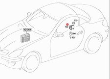 MERCEDES W203 C W209 CLK R171