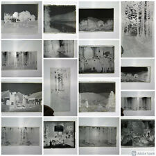 16 LASTRE FOTOGRAFICHE SU VETRO MAGIC LANTERN ANTICHE FRANCIA 1930 CIRCA BM56S6