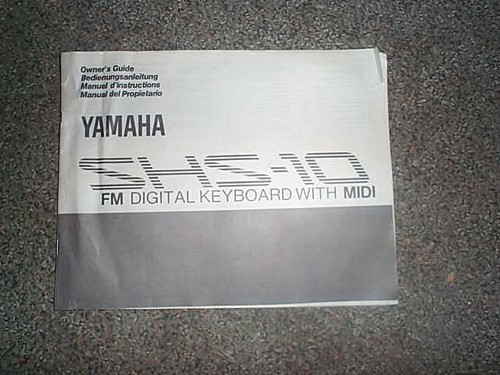 Yamaha shs keytar - yamaha, fm