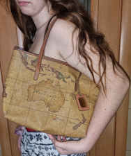 Alviero Martini 1a Classe Borsa Shopping Geo Classic Vintage