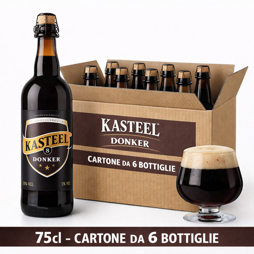 Birra kasteel donker 75cl - birra,