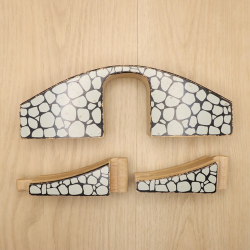Pista treno legno ponte in - legno,