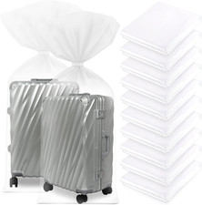 Extra Grandi Sacchetti Plastica Trasparenti,10 Pezzi Sacchetti Trasparenti per C