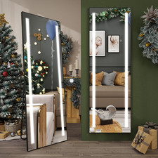 Specchio Da Terra Con Luce