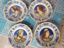 Lotto Quattro Piatti Ceramiche