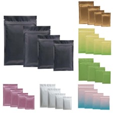 Sacchetti autosigillanti in alluminio Mylar cosmetici polvere pillola imballaggio alimenti sacchetti