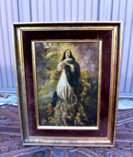 Antico quadro olio su tavola