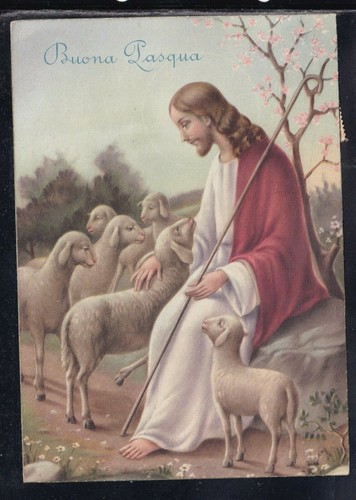 Cartolina buona pasqua - cartolina,