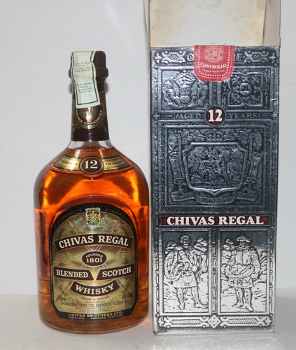 Chivas regal blended scotch - chivas,