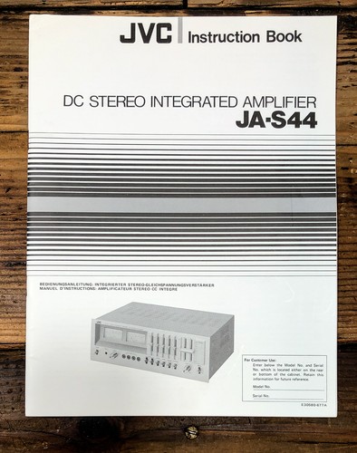 Amplificatore jvc s44 - amplificatore, ja-s44