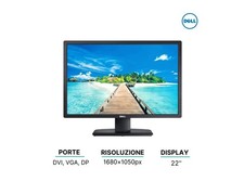 Monitor dell p2213f - monitor, 22"