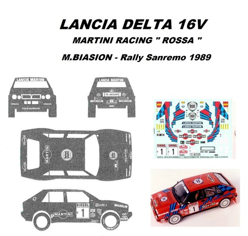 Decal lancia delta 16v - ,