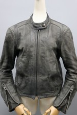 Giacca baiker pelle usata