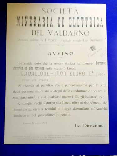 Foto stampa valdarno 1925 - foto,