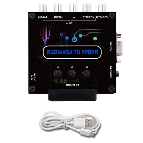 Convertitore rgbs vga scart - convertitore,