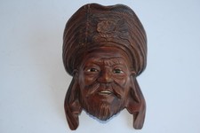Maschera cinese testa legno