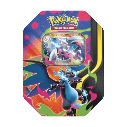 Tin collezione pokemon mega - da,