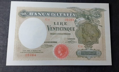 Lire aquila latina 1923 - lire, piu
