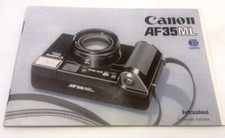 CANON AF35 ML ISTRUZIONI in ITALIANO 26 pagine 14x10cm macchina fotografica