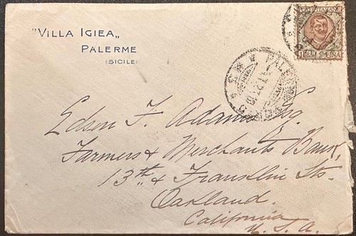 Italia palerme us - us, 1927