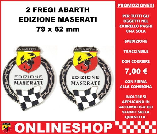 Abarth edizione maserati - abarth,