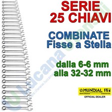 Serie Set 25 Chiavi Combinate