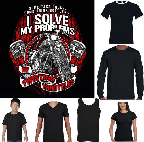 Biker shirt mens - biker,