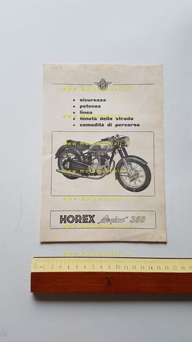 Horex regina 350 depliant - regina,