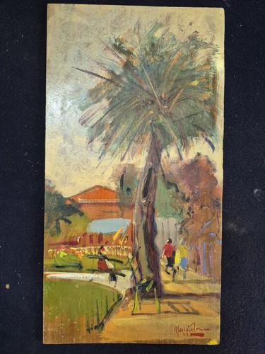 Dipinto olio tavola - dipinto,