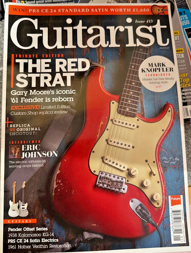 Guitarist magazine issue 415 - guitarist,