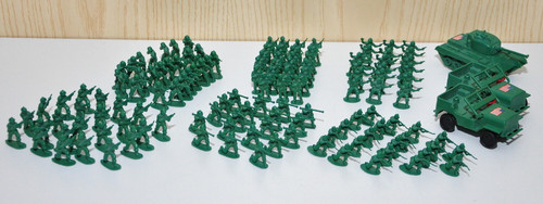 Lotto soldatini militari - militari, ii