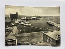 CIVITAVECCHIA ( ROMA ) VEDUTA DEL PORTO 1956