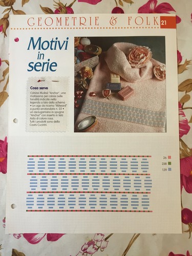 Schema punto croce ricamo - schema,