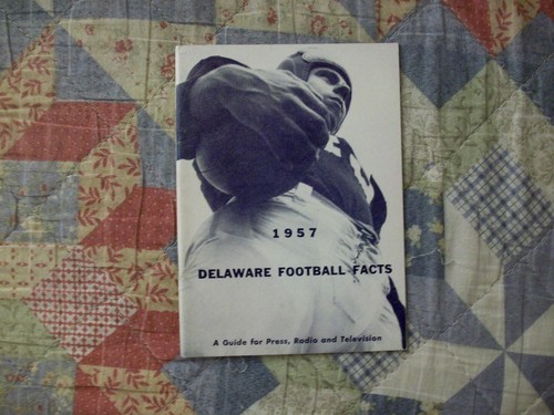 1957 delaware football media - football,