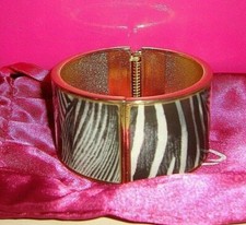 BRACCIALE STROILI GIOIELLI DONNA RIGIDO COLORE ORO E STRASS